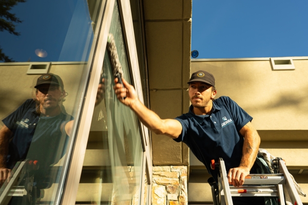 Sierra Services property cleaning project in Whistler BC